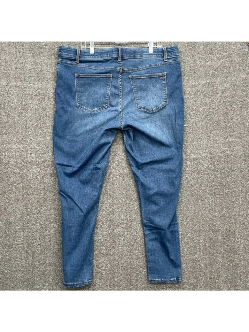 Lularoe Denim Skinny Jeans Womens 40 High Rise Magic Waistband Slimming Blue